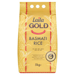 5KG SRY LAILA GOLD BASMATI RICE 5KG SRY LAILA GOLD BASMATI RICE