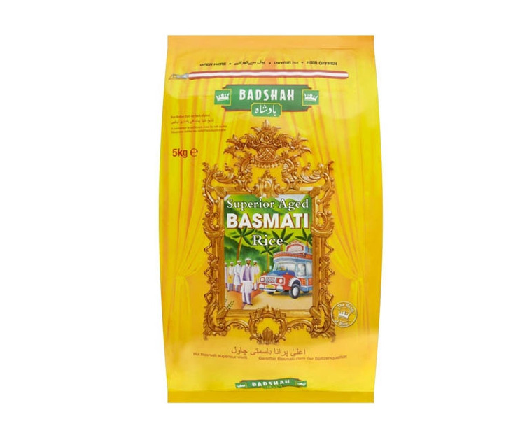 5KG VEETEE BADSHAH BASMATI 